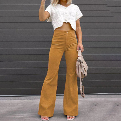 Rihanna | Flared pants with a round fit