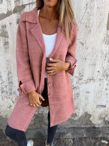 Simone™ - Casual long autumn coat