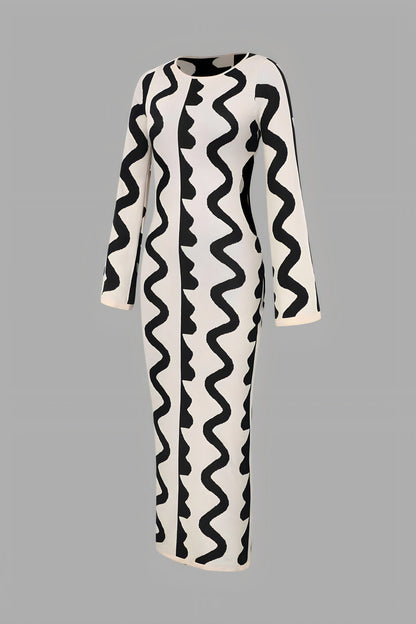Aceline - Knitted Long Dress