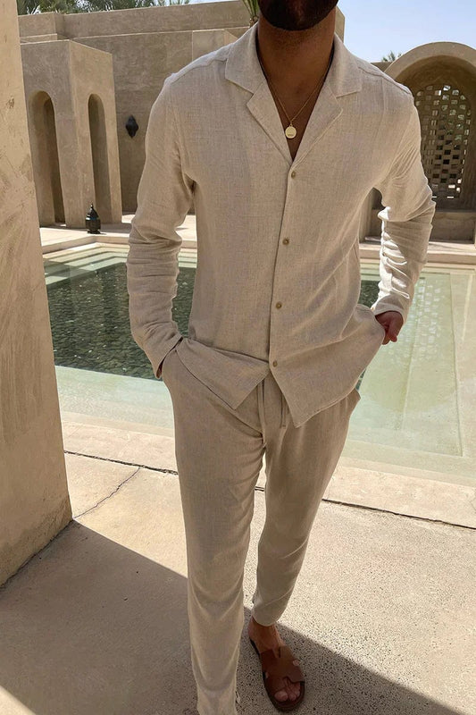 Linen men's set