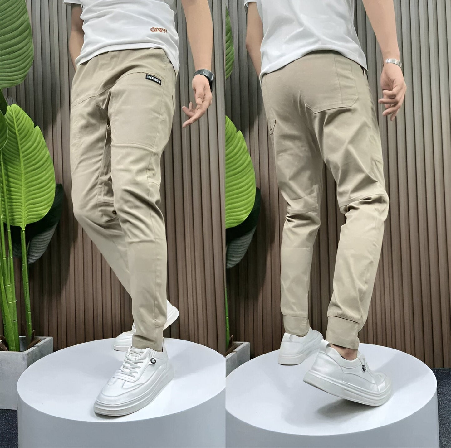 William™ - Pantaloni cargo stretch