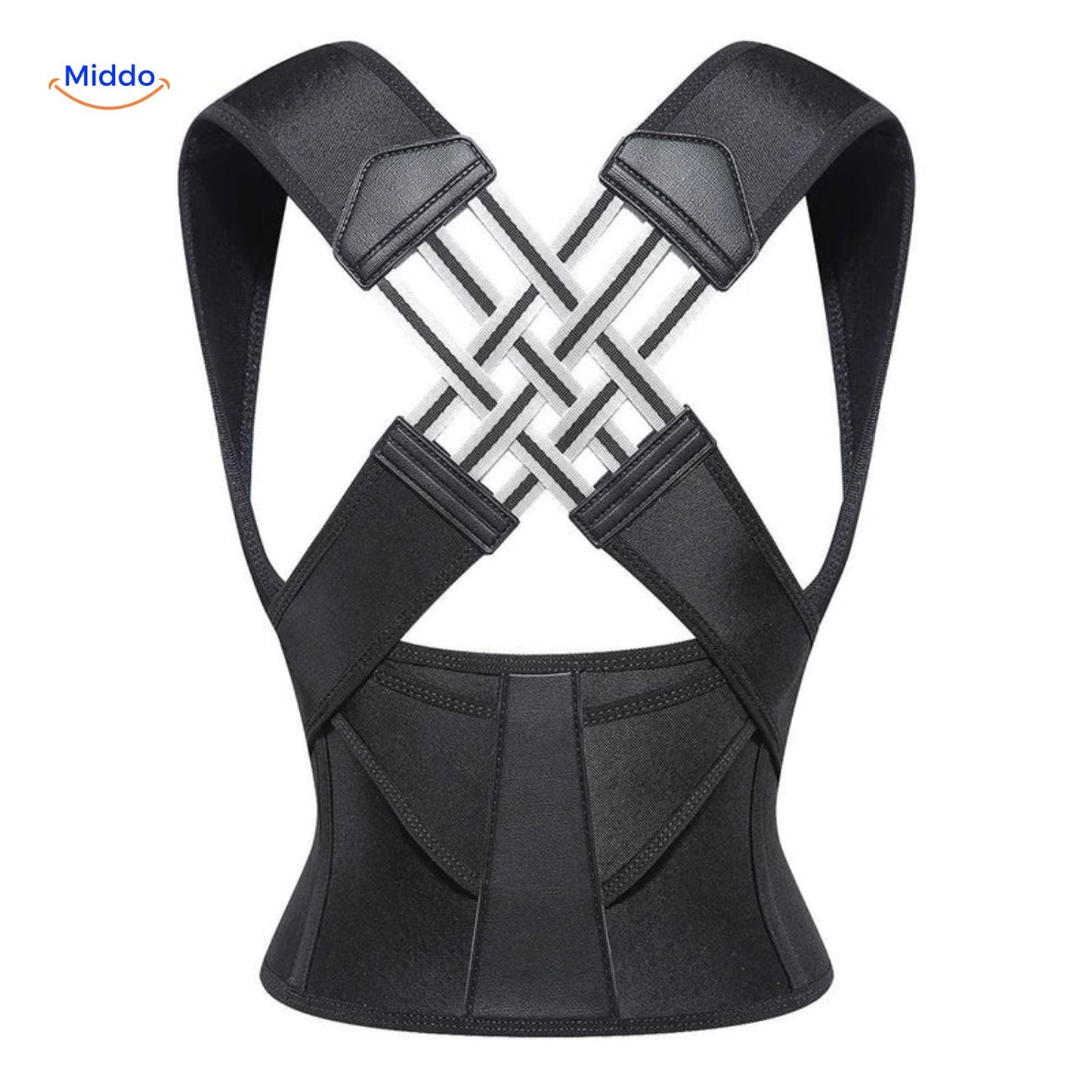 Middo Postura™ Back Support | Corrects posture and relieves back pain