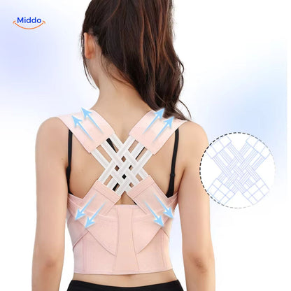 Middo Postura™ Back Support | Corrects posture and relieves back pain