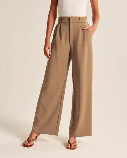 Effortless - Tailored pants with wide legs