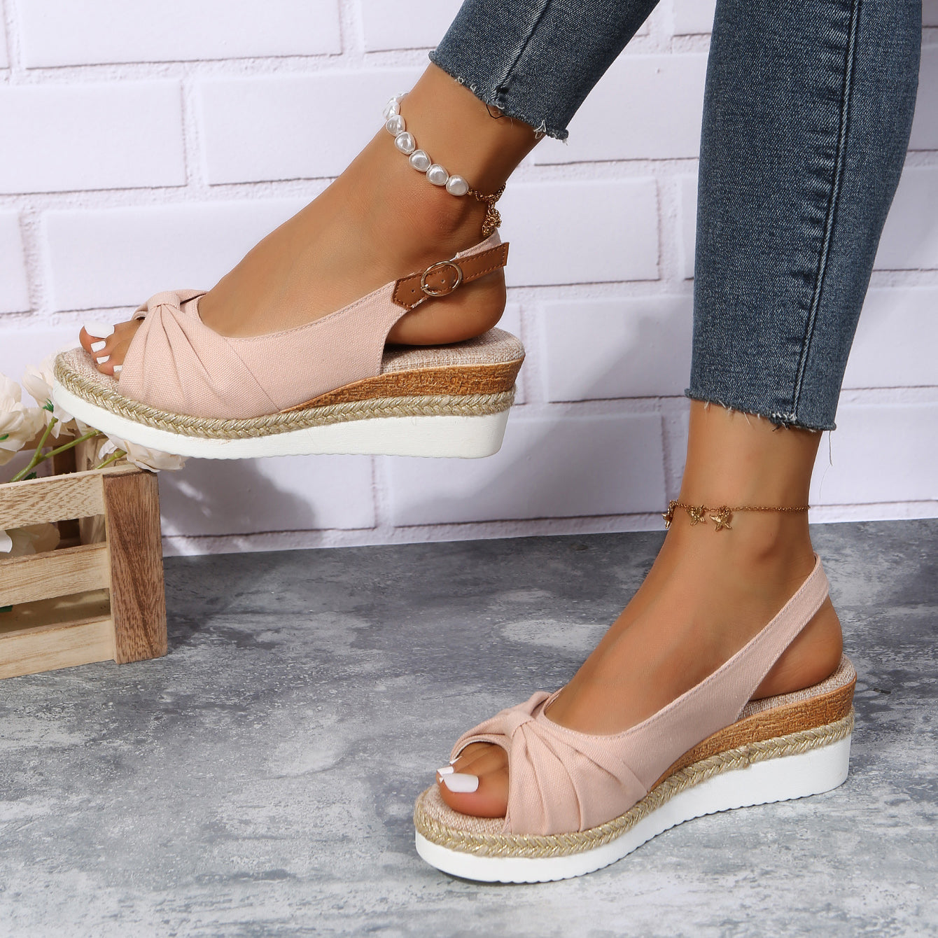 Wedge Sandals by Rose