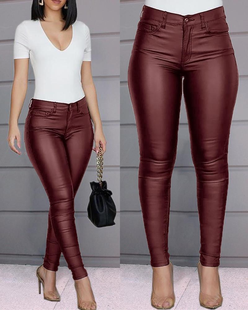 Elisa Leather Pants