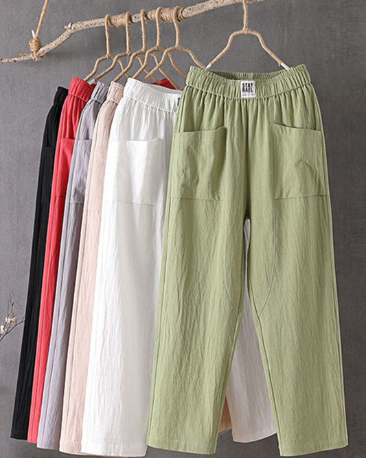 Loose trousers for women