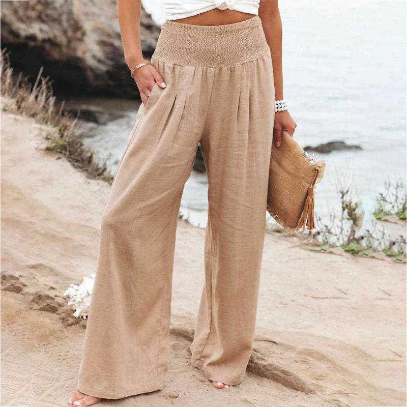 Sofia  - The comfortable cotton pants for summer