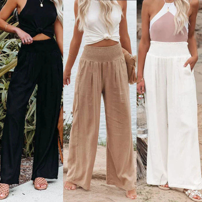 Sofia  - The comfortable cotton pants for summer