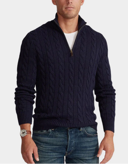 Herre 3-kvarters sweater fra Jack