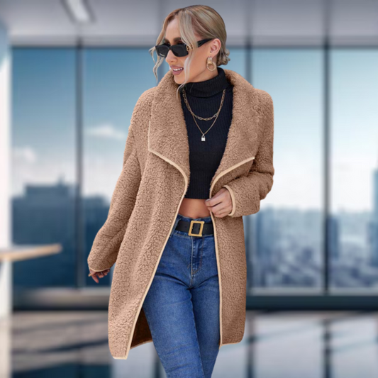 Lavinia - The best winter glamour faux fur jacket