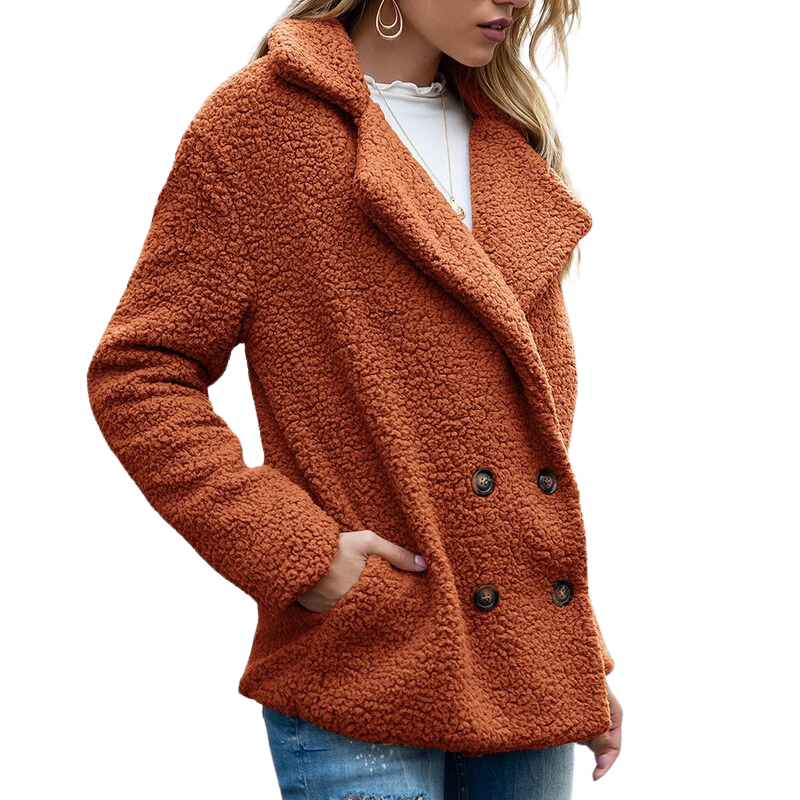 Loose Fleece Sweater by Stacy