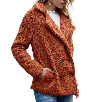 Loose Fleece Sweater by Stacy
