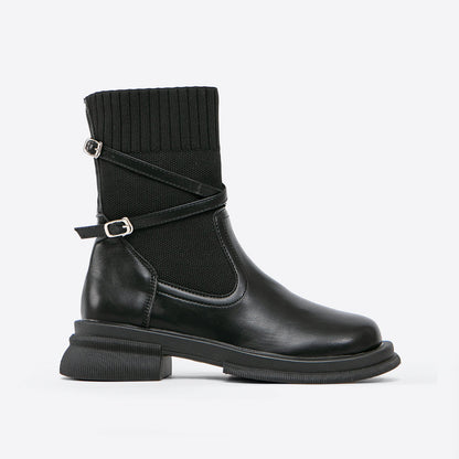MOUSSE FIT - Ankle Boots With Strap